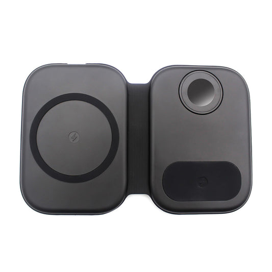 Magnetic Folding 3-in-1 Wireless Travel Charger