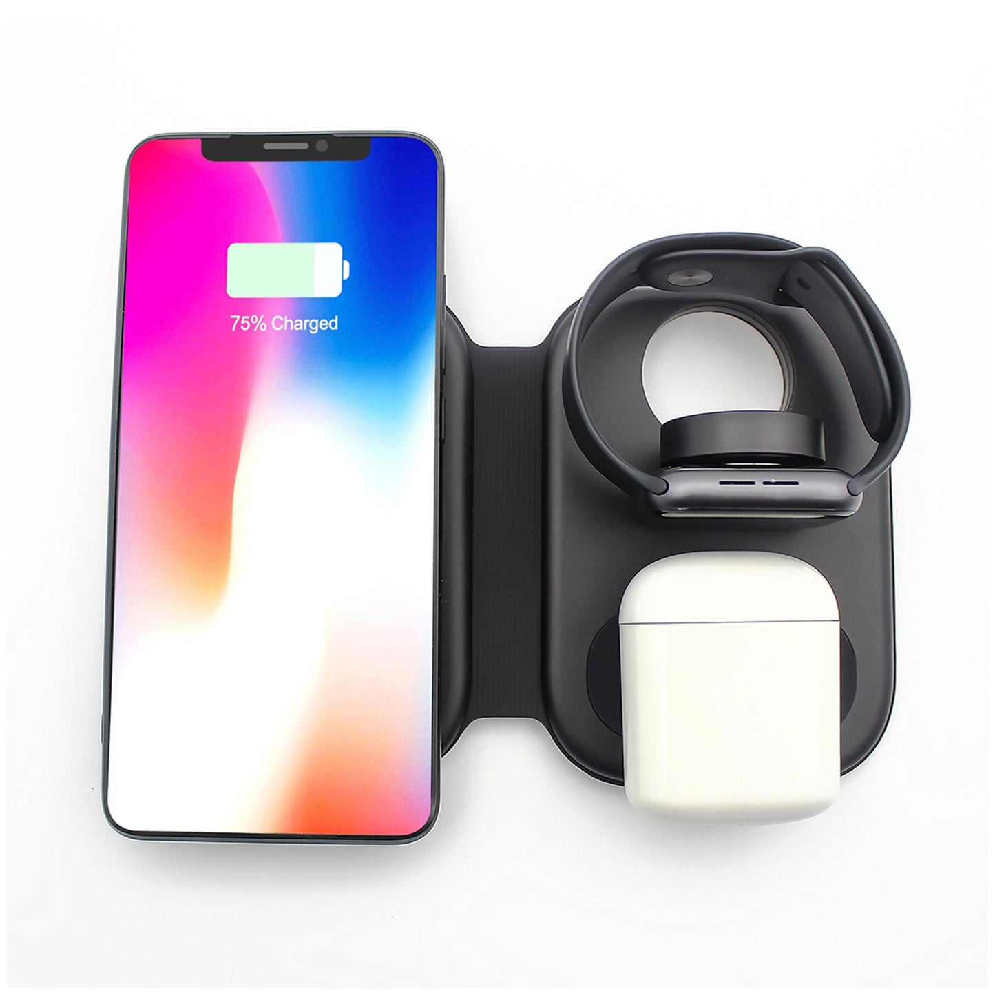 Magnetic Folding 3-in-1 Wireless Travel Charger